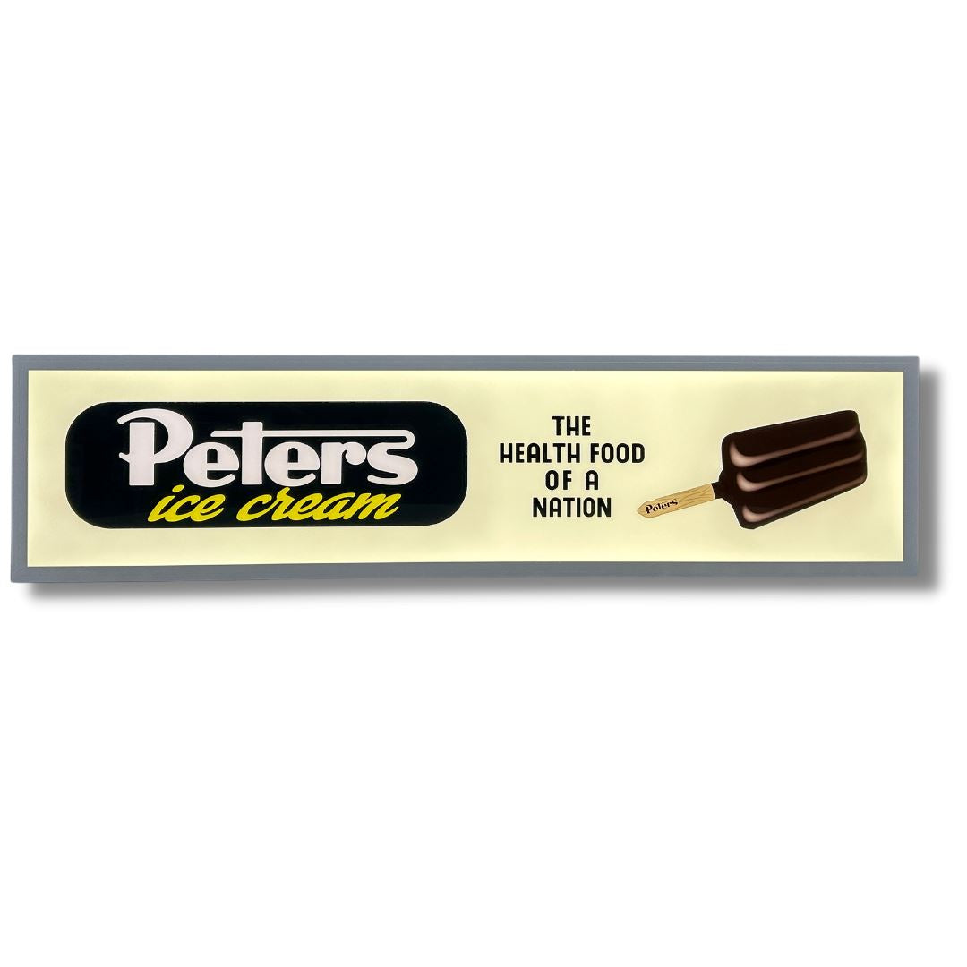 Peters Ice Cream Light Up Sign Light Up Signs 