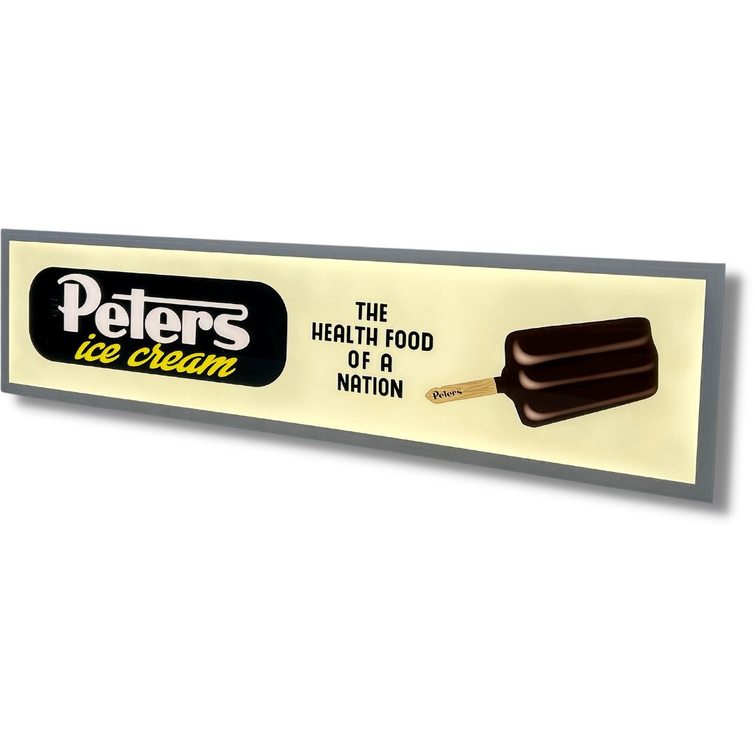 Peters Ice Cream Light Up Sign Light Up Signs 