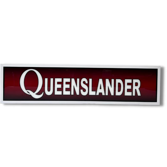 Queenslander Light Up Sign Light Up Signs 