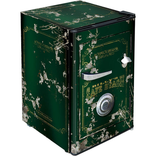Retro Safe Bar Fridge 70 L Choose the Colour add Name Refrigerators Dark Green 1 Year Full Replacement – Included 
