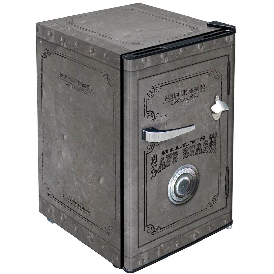 Retro Safe Bar Fridge 70 L Choose the Colour add Name Refrigerators Grey 1 Year Full Replacement – Included 