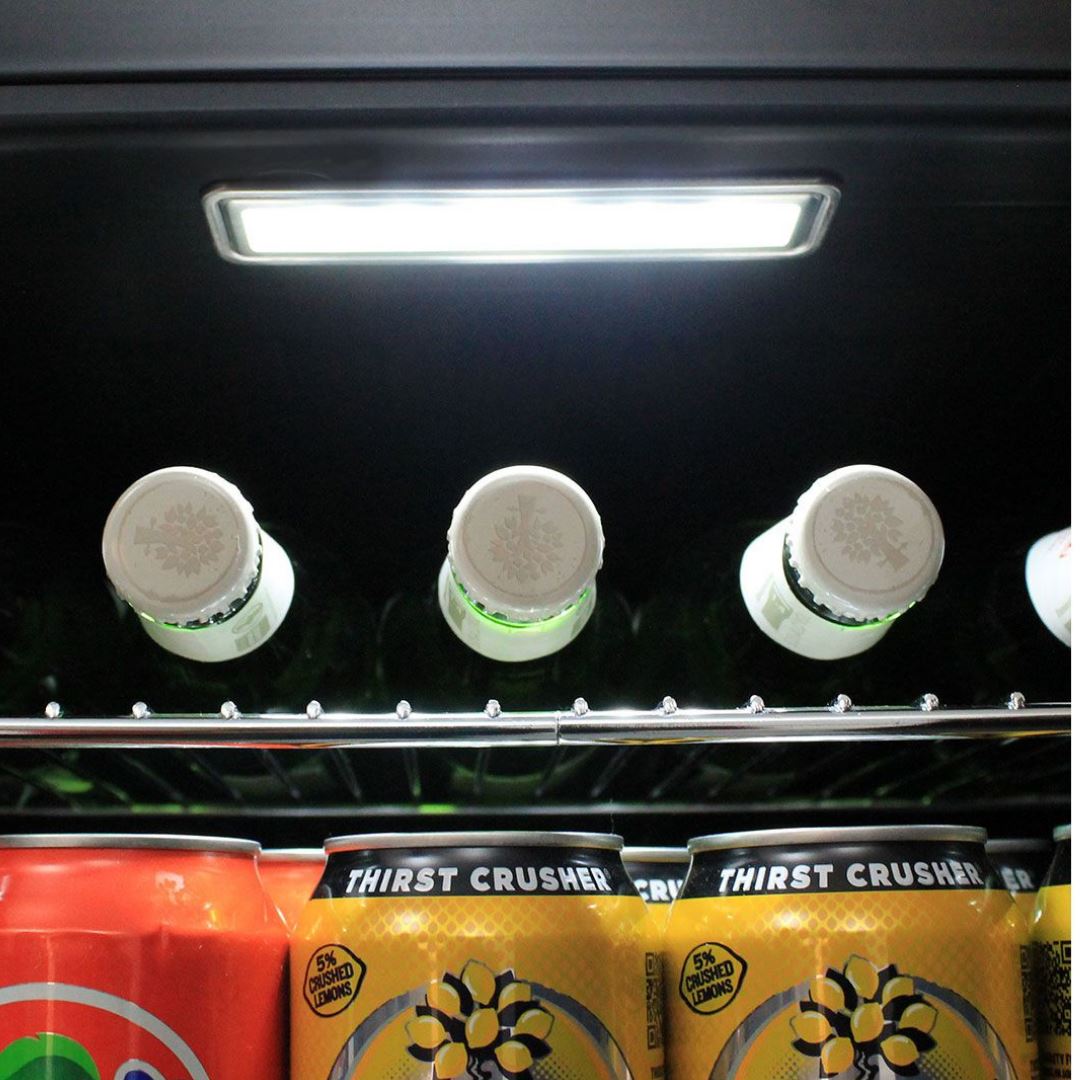 Ballarat Bitter Retro Branded Mini Bar Fridge 70 Litre With Opener Refrigerators 