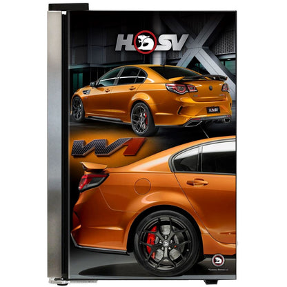 HSV GTSR W1 branded 70LT bar fridge Add Your Number plate! Refrigerators 