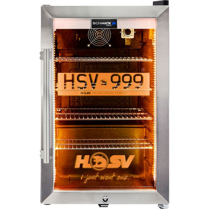 HSV GTSR W1 branded 70LT bar fridge Add Your Number plate! Refrigerators 