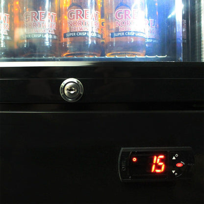 Slim Jim Senior Branded Victoria Bitter VB Retro 130LT Upright Bar Fridge Refrigerators 