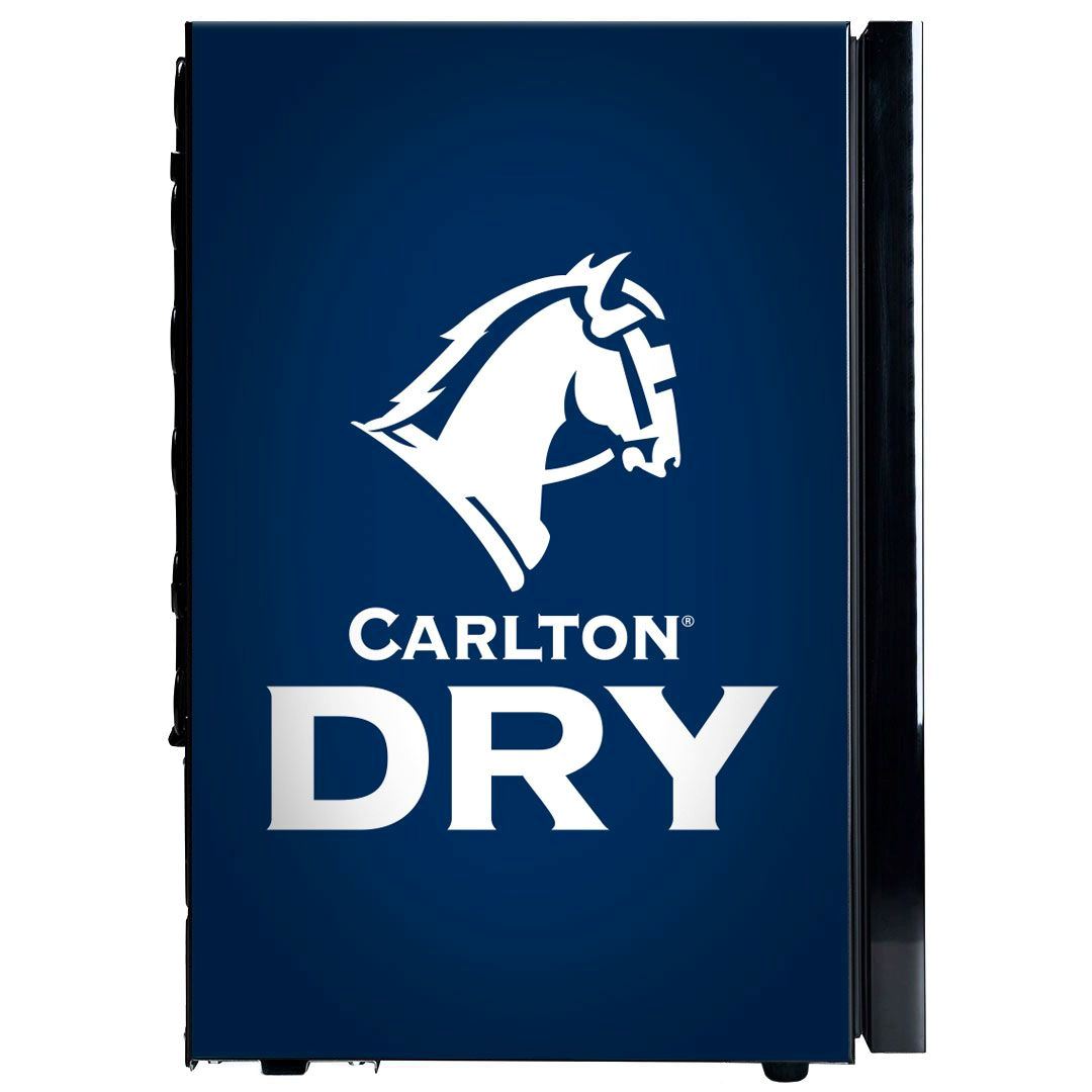 Carlton Dry 70LT Branded Glass Door Bar Fridge With Cool Frosted Door Logo Refrigerators 