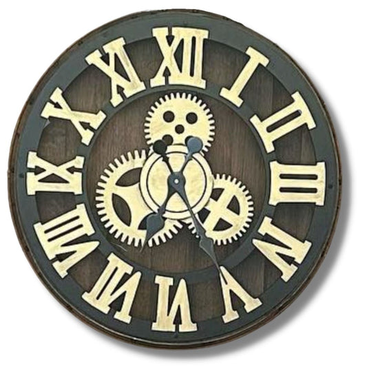 Wine Barrel Wall Clock Wine Barrel Clock Brass 