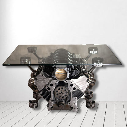The Worx V8 Engine coffee table V8 coffee Table 