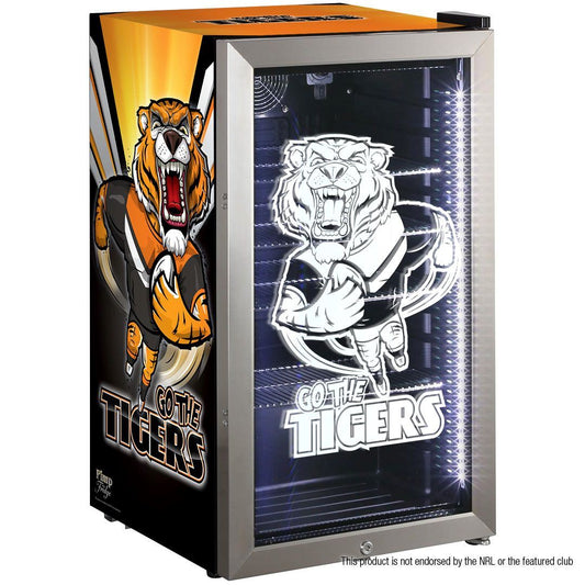 Tigers NRL 98LT Bar Fridge Refrigerators 