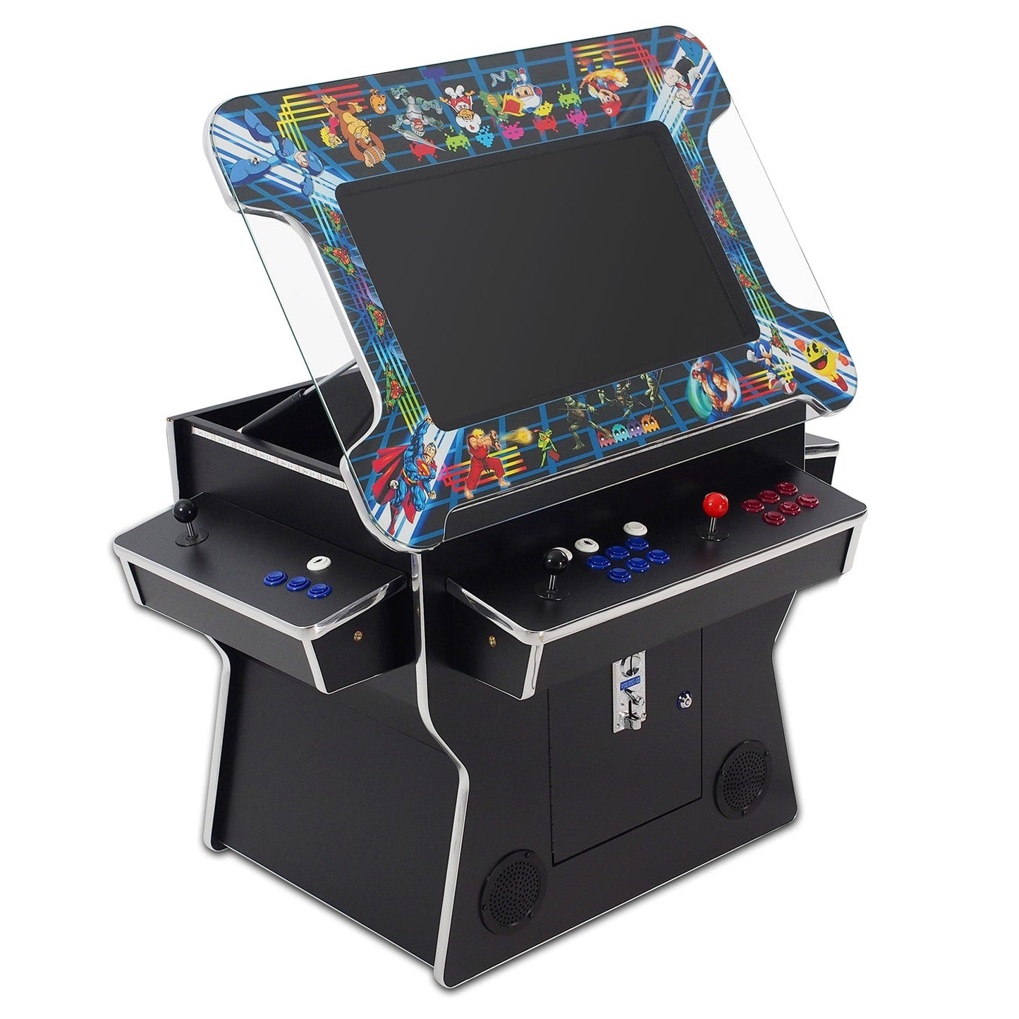 Tilt Cocktail Arcade Machine With 3500 Games Video Game Arcade Cabinets 