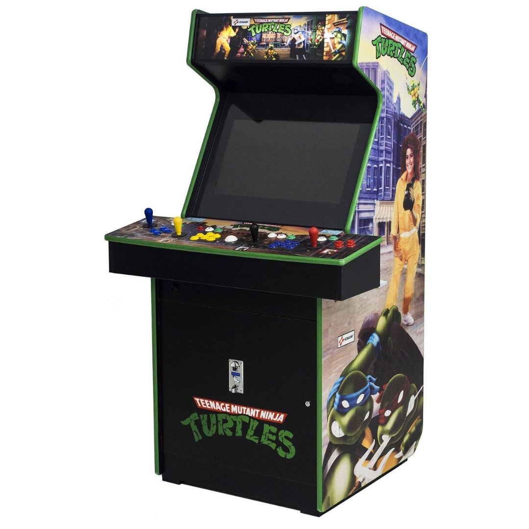 TMNT Teenage Mutant Ninja Turtles Deluxe Upright Arcade Machine Arcade Machines 