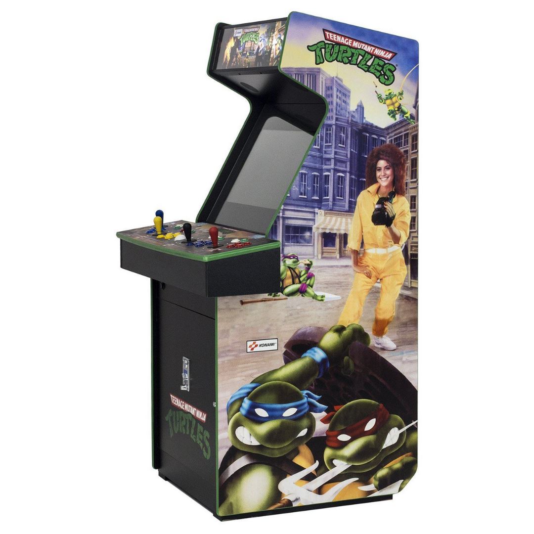 TMNT Teenage Mutant Ninja Turtles Deluxe Upright Arcade Machine Arcade Machines 
