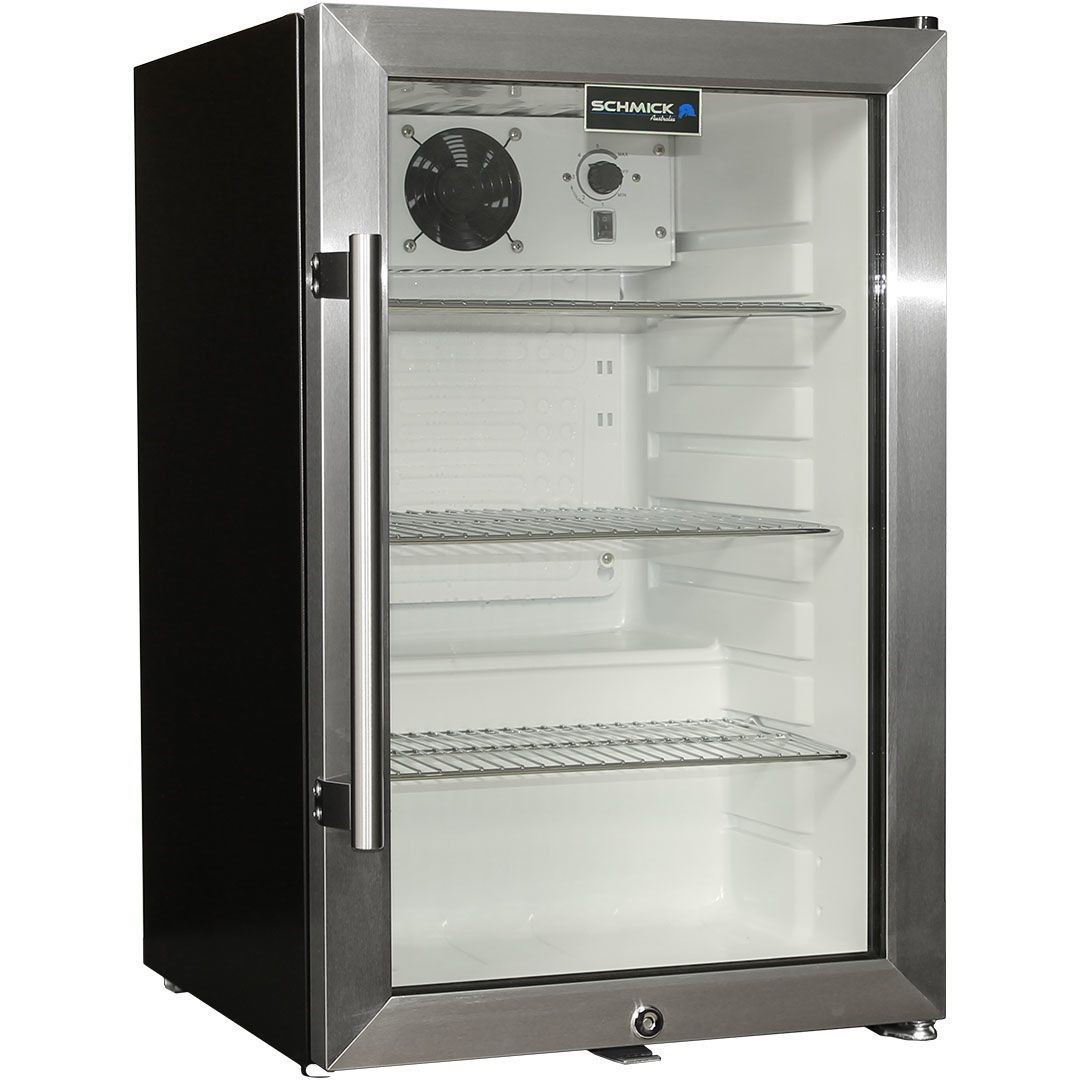 Pine Creek Glass Door 70 litre Mini Bar Fridge Refrigerators 