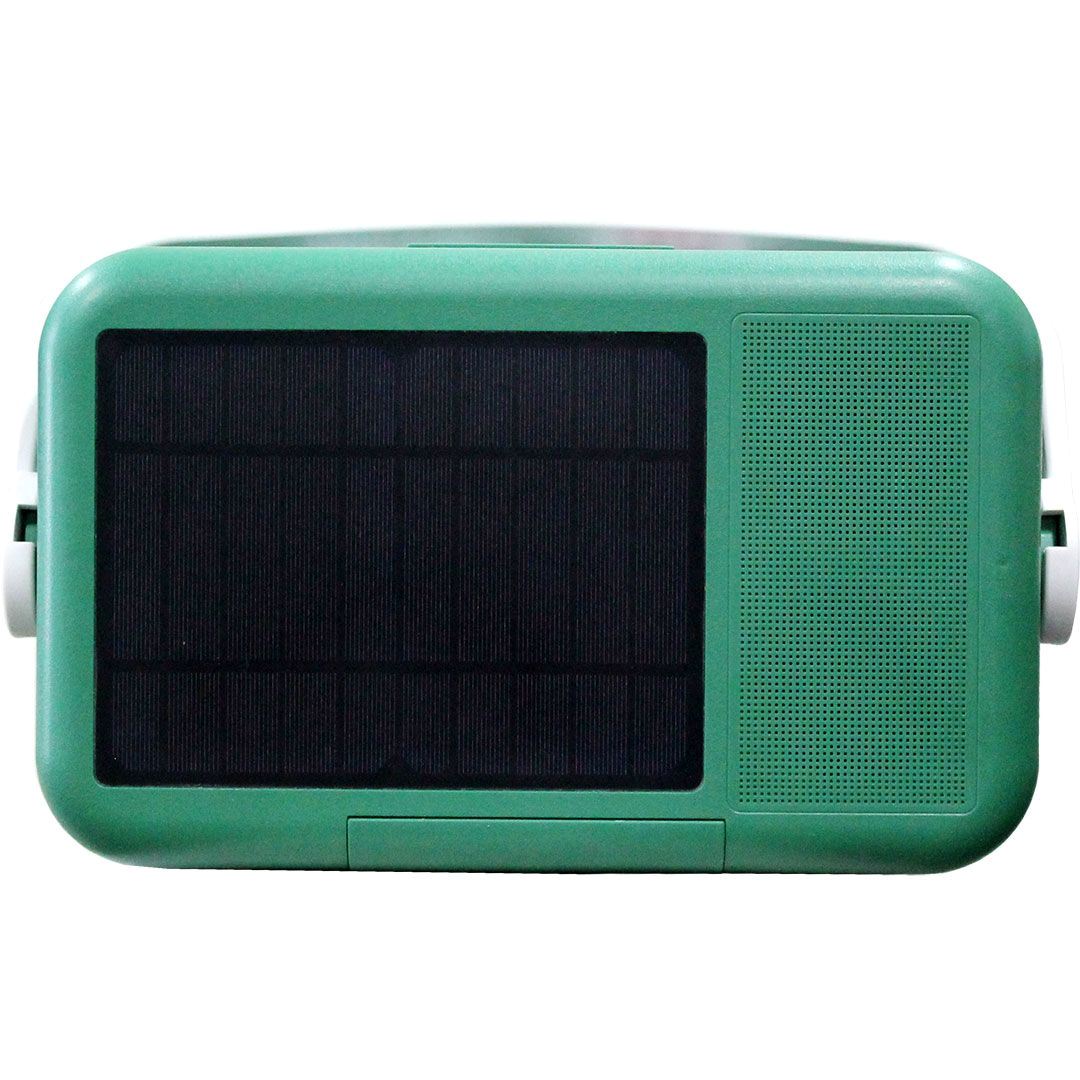 VB Solar Powered Ice Box With Bluetooth Speaker Ice Box 