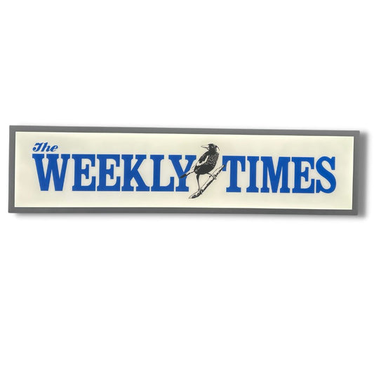 Weekly Times Light Up Sign Light Up Signs 