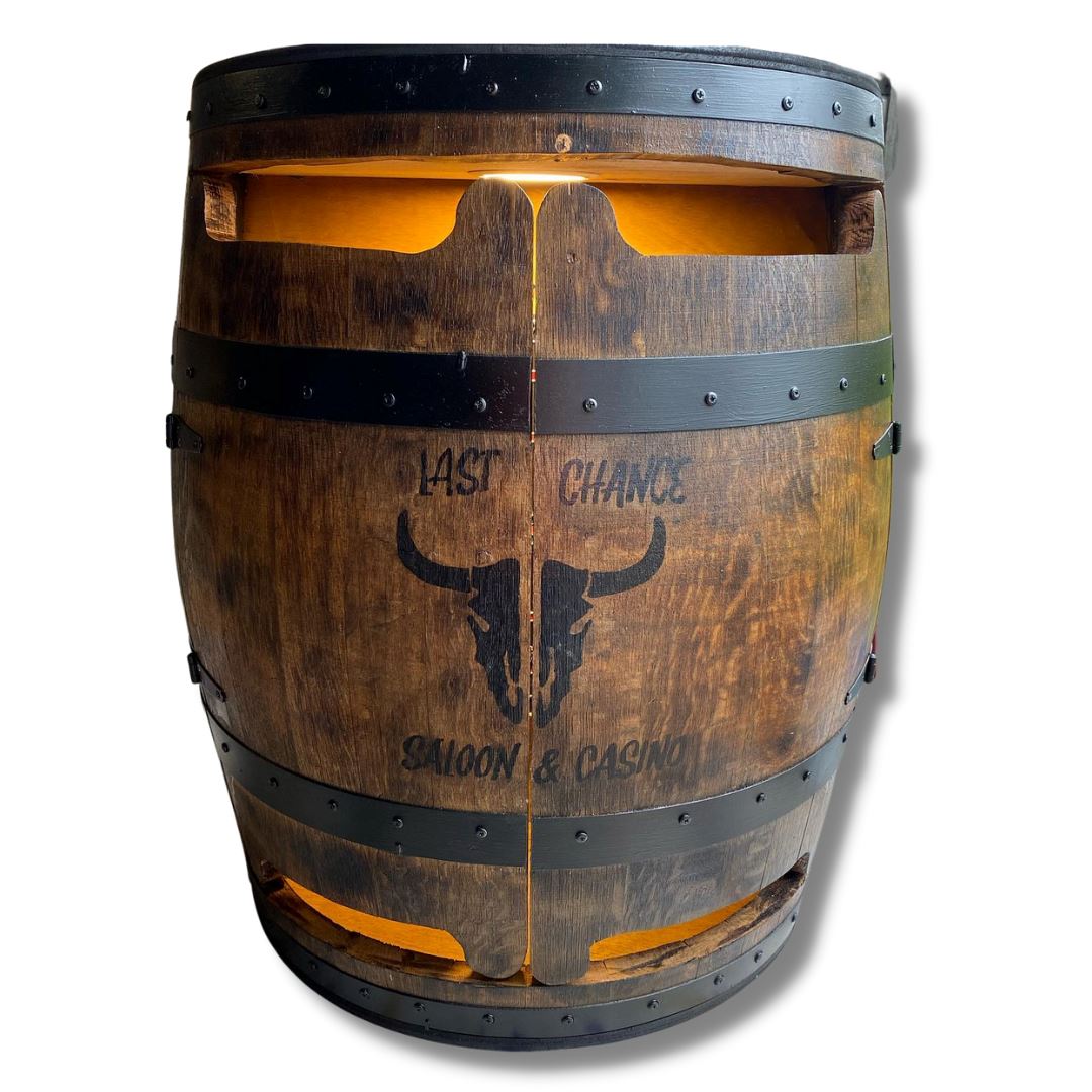 Your Shed Wine Barrel Dart Board Cabinet Wine Barrel Dart Board 
